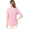 Fruit of The Loom Women’s Short Sleeve Crew Neck T-Shirt, 2 Pack(Pink/White)