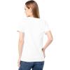 Fruit of The Loom Women’s Short Sleeve V-Neck T-Shirt, 2 Pack(White/Black)