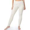 Fruit of the Loom Women’s Stretch Fleece Lined Thermal Long Johns Underwear Set(Cream)