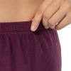 Fruit of the Loom Women’s Stretch Fleece Lined Thermal Long Johns Underwear Set(Purple)