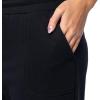 Fruit of the Loom Women’s Wide-Leg Fleece Sweatpants(Black)