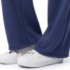 Fruit of the Loom Women’s Wide-Leg Fleece Sweatpants(Deep Cobalt)