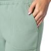Fruit of the Loom Women’s Wide-Leg Fleece Sweatpants(Granite Green)