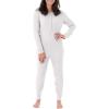 Fruit of the Loom Women’s Micro Waffle Premium Thermal Union Suit(White)