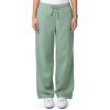 Fruit of the Loom Women’s Wide-Leg Fleece Sweatpants(Granite Green)