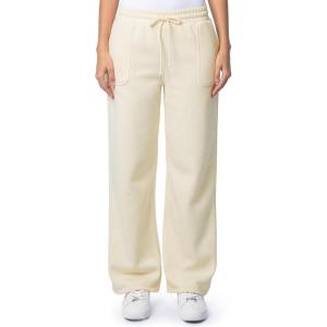 Fruit of the Loom Women’s Wide-Leg Fleece Sweatpants(Buttercream)