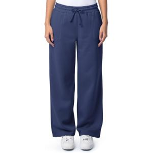 Fruit of the Loom Women’s Wide-Leg Fleece Sweatpants(Deep Cobalt)