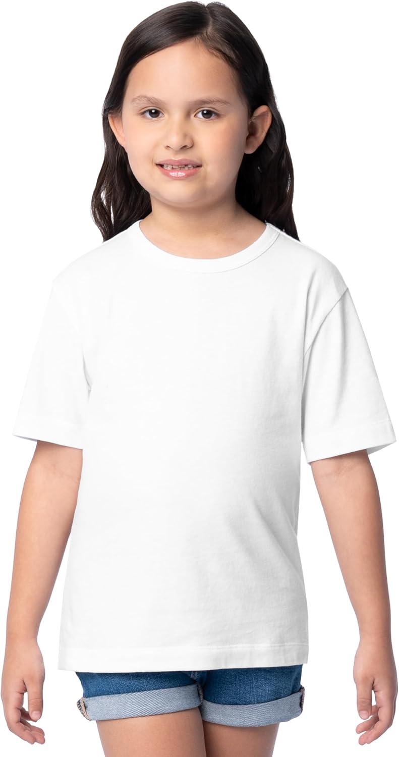 image:imageFruit of the Loom Boys Short Sleeve Cotton Crewneck TShirts 3 PackBlackHeather GreyWhite