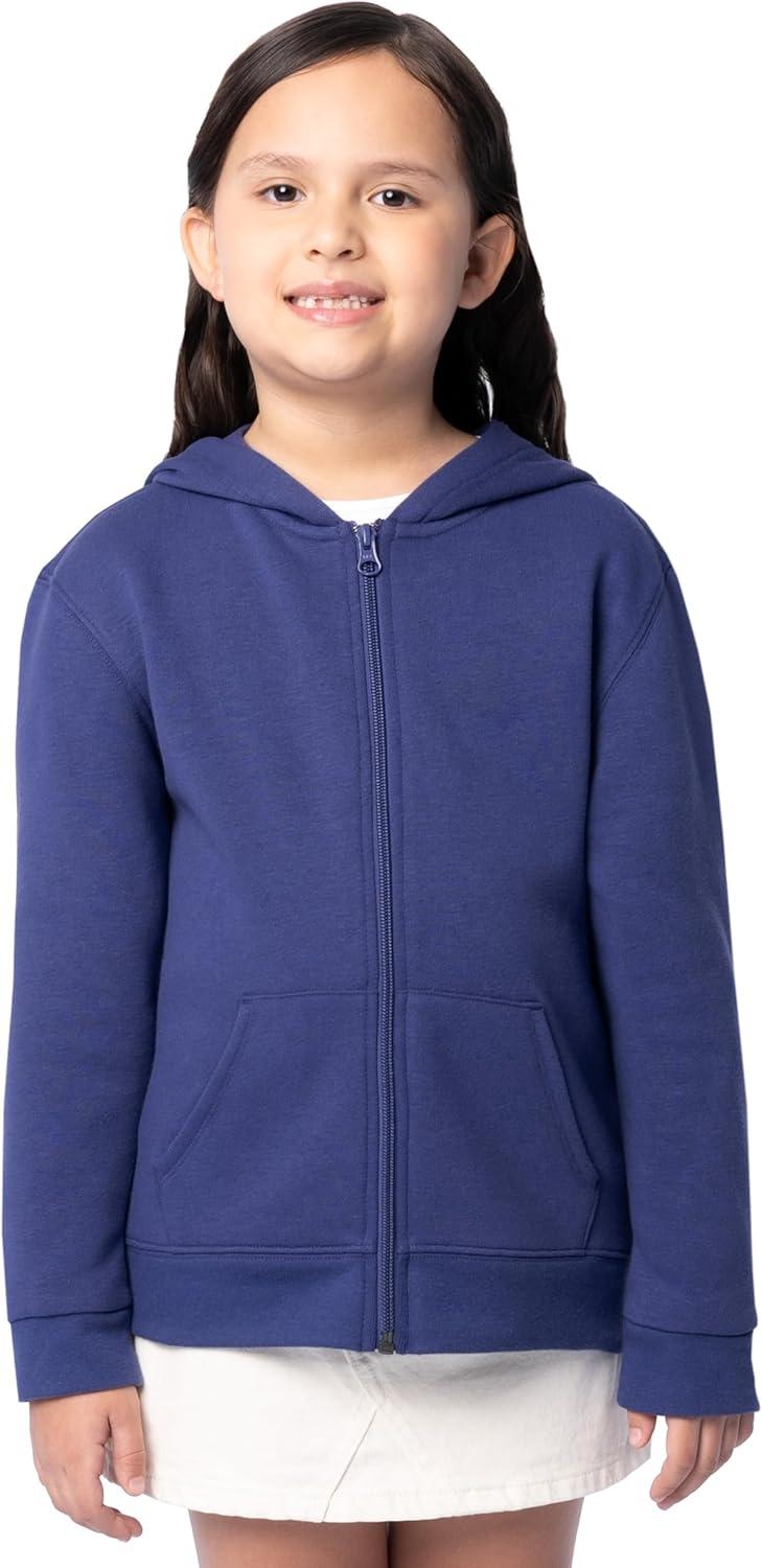 image:imageFruit of the Loom Kids Fleece Full Zip Hoodie SweatshirtDeep Cobalt