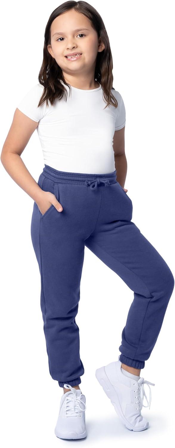 image:imageFruit of the Loom Unisex Kids Fleece Jogger Sweatpant 2 PackDeep CobaltDeep Cobalt