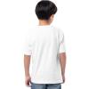 Fruit of the Loom Boys Short Sleeve Cotton Crewneck T-Shirts, 3 Pack(Black/Heather Grey/White)
