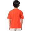 Fruit of the Loom Boys Short Sleeve Cotton Crewneck T-Shirts, 3 Pack(White/Red/Green)