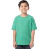 Fruit of the Loom Boys Short Sleeve Cotton Crewneck T-Shirts, 3 Pack(White/Red/Green)