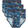 Fruit of the Loom Boys’ Tag Free Cotton Briefs Underwear (Assorted Colors)(Assorted (Pack of 3))