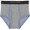 Fruit of the Loom Boys’ Tag Free Cotton Briefs Underwear (Assorted Colors)(Boys – 10 Pack – Blue/Grey/Red)