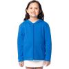 Fruit of the Loom Kids’ Fleece Full Zip Hoodie Sweatshirt(Brilliant Blue)
