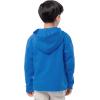 Fruit of the Loom Kids’ Fleece Full Zip Hoodie Sweatshirt(Brilliant Blue)