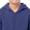 Fruit of the Loom Kids’ Fleece Full Zip Hoodie Sweatshirt(Deep Cobalt)