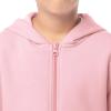 Fruit of the Loom Kids’ Fleece Full Zip Hoodie Sweatshirt(Pink Nectar)