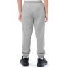 Fruit of the Loom Unisex Kids Fleece Jogger Sweatpant, 2 Pack(Black/Heather Grey)