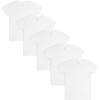 Fruit of The Loom Boys’ Eversoft Cotton Undershirts, T Shirts & Tank Tops(T Shirt – Boys – 5 Pack – White)