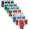 Fruit of the Loom Boys’ Tag Free Cotton Briefs Underwear (Assorted Colors)(Toddler – 7 Pack – Days of the Week)