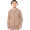 Fruit of the Loom Kids’ Fleece Full Zip Hoodie Sweatshirt(Stucco)
