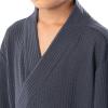 Fruit of the Loom Boy’s Classic Waffle Robe, Time Square Navy, 6/7(Monument Grey)