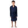 Fruit of the Loom Boy’s Classic Waffle Robe, Time Square Navy, 6/7(Time Square Navy)