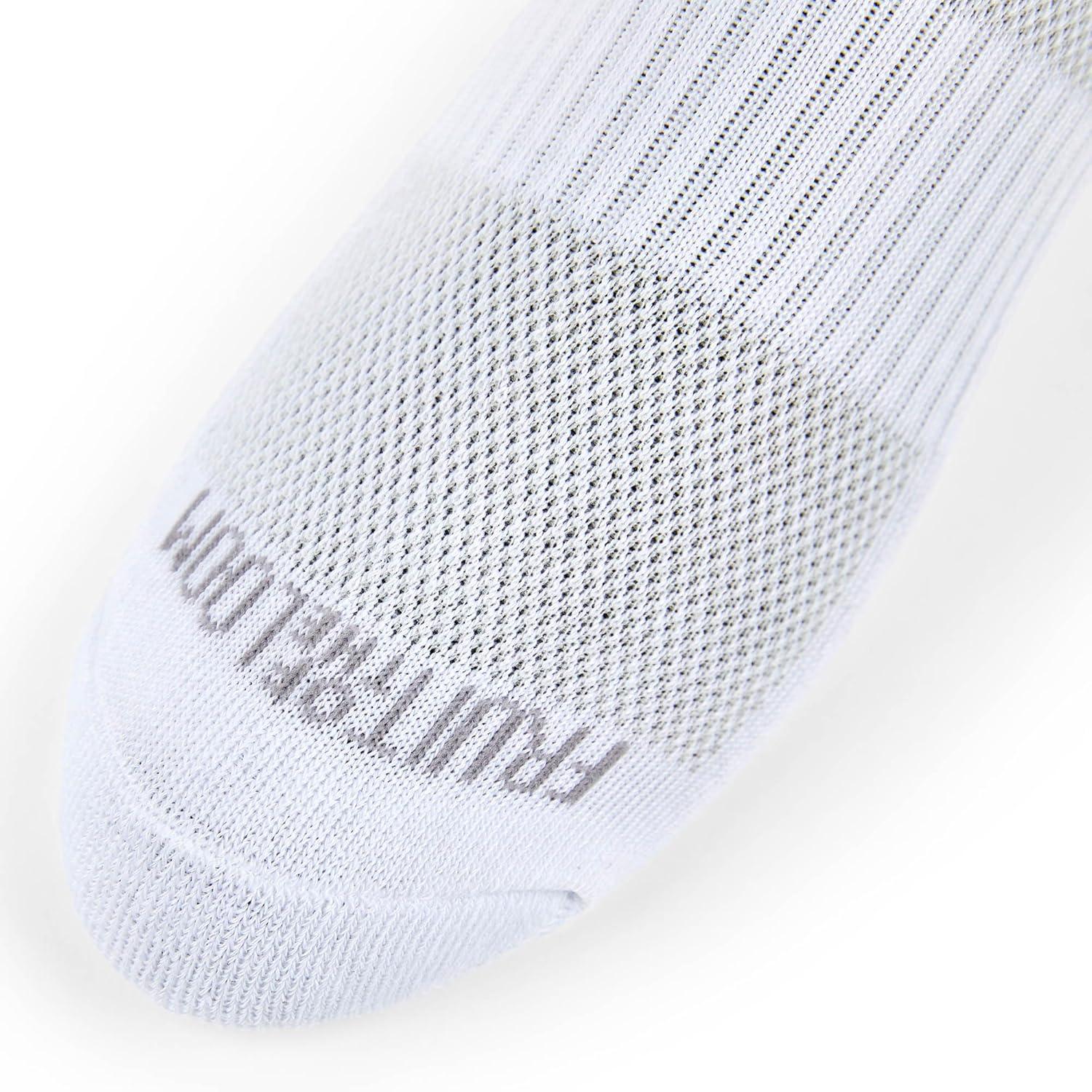 image:imageFruit of the Loom Mens Coolzone Socks Breathable with Half Cushion MultiPacksCrew 8 Pack Varsity Stripe