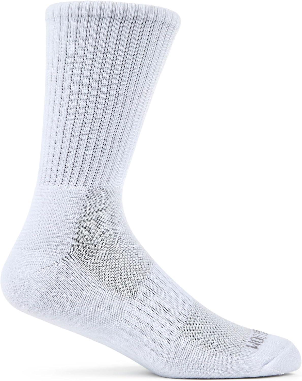 image:imageFruit of the Loom Mens Coolzone Socks Breathable with Half Cushion MultiPacksCrew 8 Pack Varsity Stripe