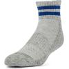 Fruit of the Loom Mens Coolzone Socks, Breathable with Half Cushion (Multi-Packs)(Ankle – 8 Pack – Varsity Stripe)