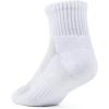 Fruit of the Loom Mens Coolzone Socks, Breathable with Half Cushion (Multi-Packs)(Ankle – 8 Pack – White)