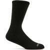 Fruit of the Loom Mens Coolzone Socks, Breathable with Half Cushion (Multi-Packs)(Crew – 8 Pack – Black)