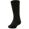 Fruit of the Loom Mens Coolzone Socks, Breathable with Half Cushion (Multi-Packs)(Crew – 8 Pack – Black)