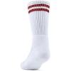 Fruit of the Loom Mens Coolzone Socks, Breathable with Half Cushion (Multi-Packs)(Crew – 8 Pack – Varsity Stripe)