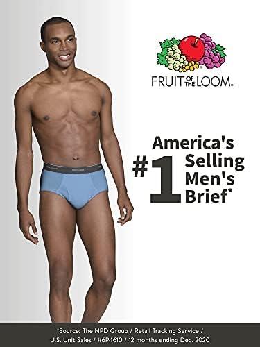 image:imageFruit of the Loom Mens Underwear Briefs Tag Free amp Moisture Wicking15 Pack White
