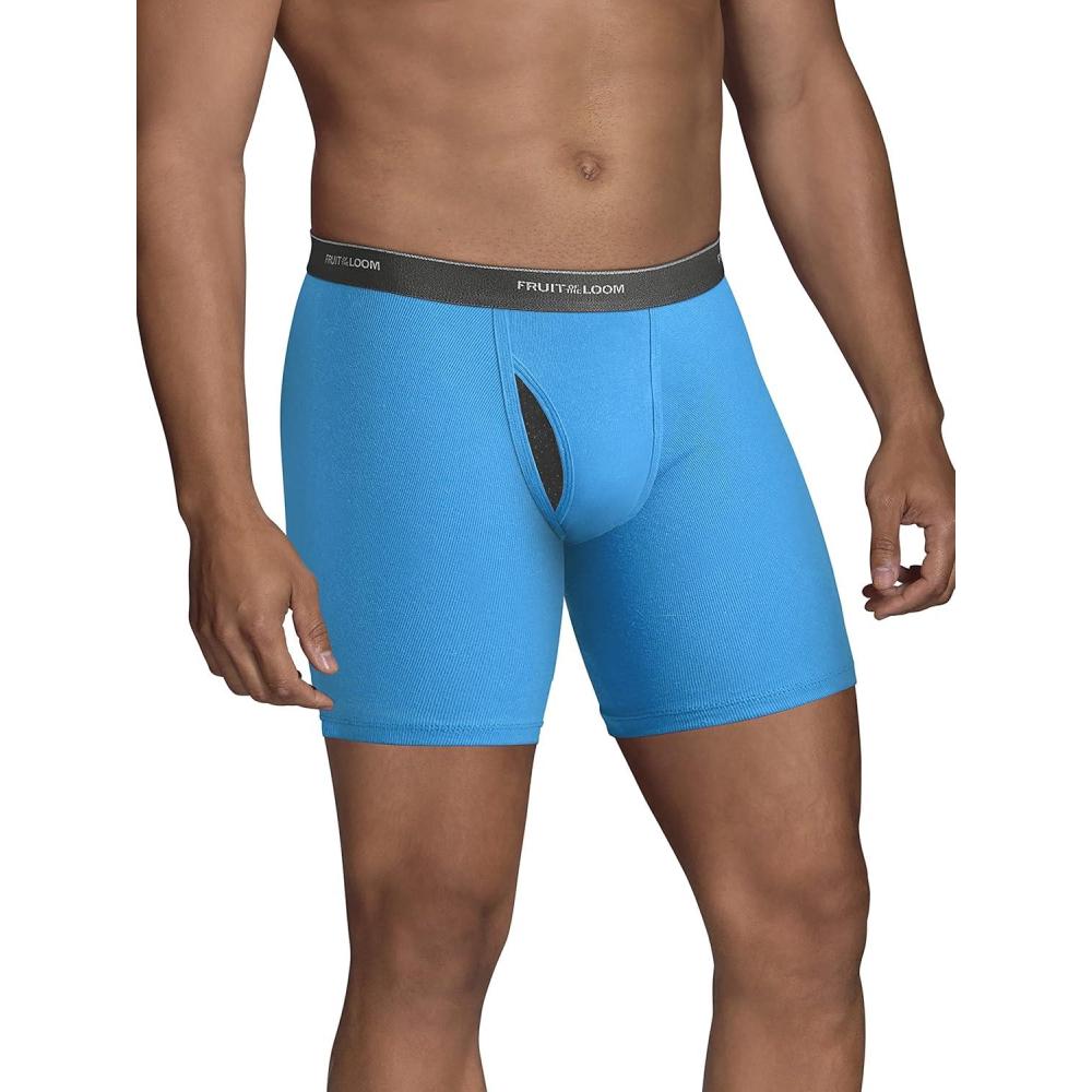 image:imageFruit of the Loom Mens Coolzone Boxer Briefs Moisture Wicking amp Breathable144 Pack Assorted Colors