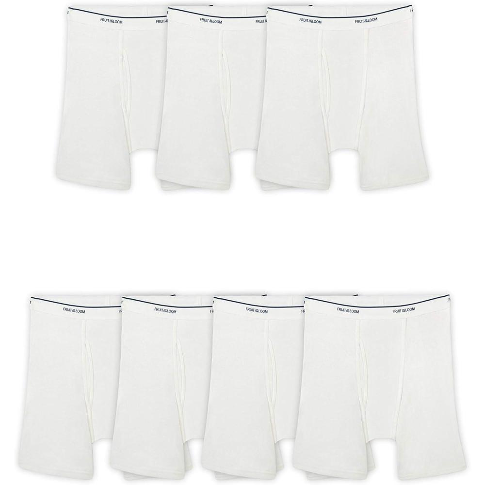 image:imageFruit of the Loom Mens Coolzone Boxer Briefs Moisture Wicking amp Breathable7 Pack White
