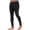 Fruit of The Loom Mens Recycled Premium Waffle Thermal Underwear Long Johns Bottom (1, 2, 3, and 4 Packs)(Black – 1 Pack)