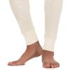 Fruit of The Loom Mens Recycled Premium Waffle Thermal Underwear Long Johns Bottom (1, 2, 3, and 4 Packs)(Black/Natural – 2 Pack)