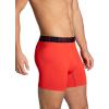 Fruit of the Loom Men’s 4-way Stretch Boxer Briefs | Lightweight & Moisture Wicking Underwear | Long Leg, Regular Leg & Trunk(Regular Leg – Cooling Channels – Colors May Vary)