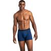Fruit of the Loom Men’s 4-way Stretch Boxer Briefs | Lightweight & Moisture Wicking Underwear | Long Leg, Regular Leg & Trunk(Regular Leg – Cotton Stretch – Colors May Vary)