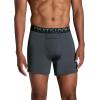 Fruit of the Loom Men’s 4-way Stretch Boxer Briefs | Lightweight & Moisture Wicking Underwear | Long Leg, Regular Leg & Trunk(Regular Leg – Loose Fit Cooling Channels – Colors May Vary)