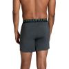 Fruit of the Loom Men’s 4-way Stretch Boxer Briefs | Lightweight & Moisture Wicking Underwear | Long Leg, Regular Leg & Trunk(Regular Leg – Loose Fit Cooling Channels – Colors May Vary)