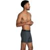 Fruit of the Loom Men’s 4-way Stretch Boxer Briefs | Lightweight & Moisture Wicking Underwear | Long Leg, Regular Leg & Trunk(Regular Leg – Loose Fit Cooling Channels – Colors May Vary)