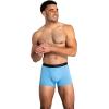 Fruit of the Loom Men’s 4-way Stretch Boxer Briefs | Lightweight & Moisture Wicking Underwear | Long Leg, Regular Leg & Trunk(Trunk – Cotton Stretch – Colors May Vary)