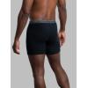 Fruit of the Loom Men’s Coolzone Boxer Briefs, Moisture Wicking & Breathable(6 Pack – Black/Gray)