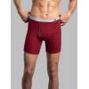 Fruit of the Loom Men’s Coolzone Boxer Briefs, Moisture Wicking & Breathable(6 Pack – Covered Waistband)