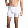 Fruit of the Loom Men’s Coolzone Boxer Briefs, Moisture Wicking & Breathable(7 Pack – White)
